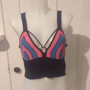 Madden NYC Knit Crop Top